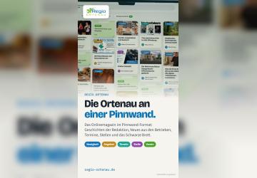 Regio Ortenau: Die Ortenau an einer Pinnwand